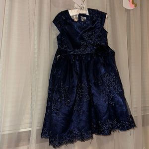 Navy blue 5t little girl dress